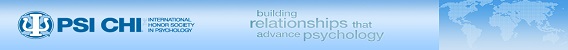 PSI CHI: The International Honor Society in Psychology